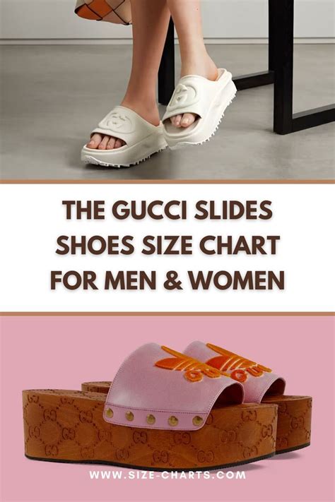 gucci type slides|Gucci slides size chart.